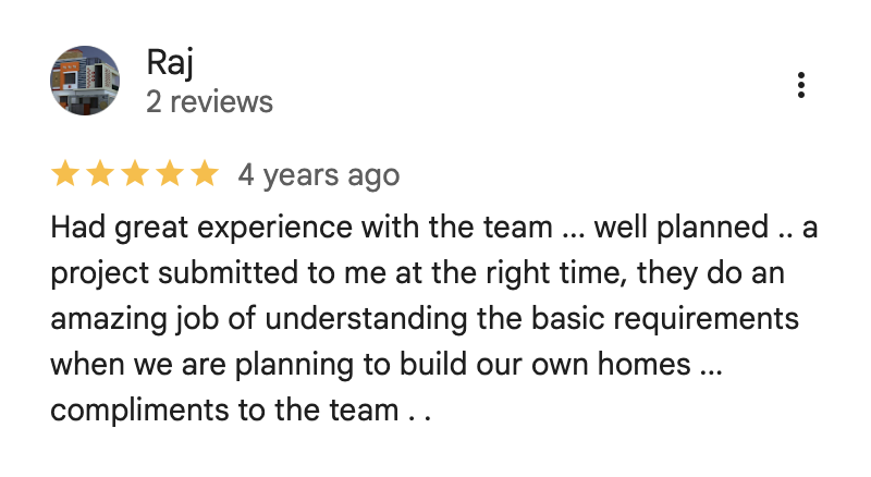 Raj – Had great experience with the team